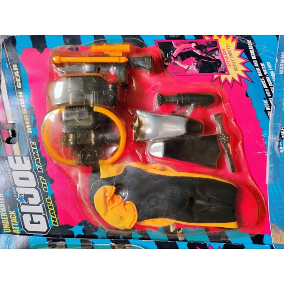 Lot Of 6 Vintage GI Joe Hall Of Fame Mission Gear 1993 Kid Dimensions Products - Picture 13 of 16